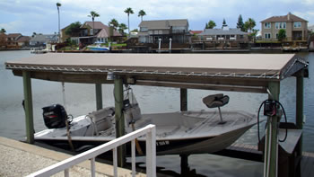 residential, boat house cover