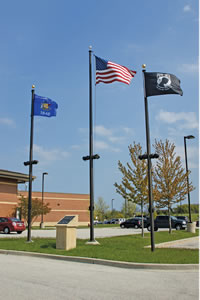 flag and flag pole